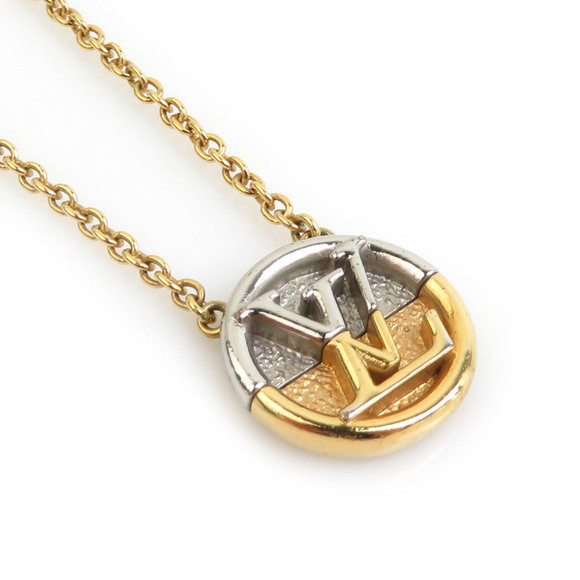 LOUIS VUITTON Gold Necklace